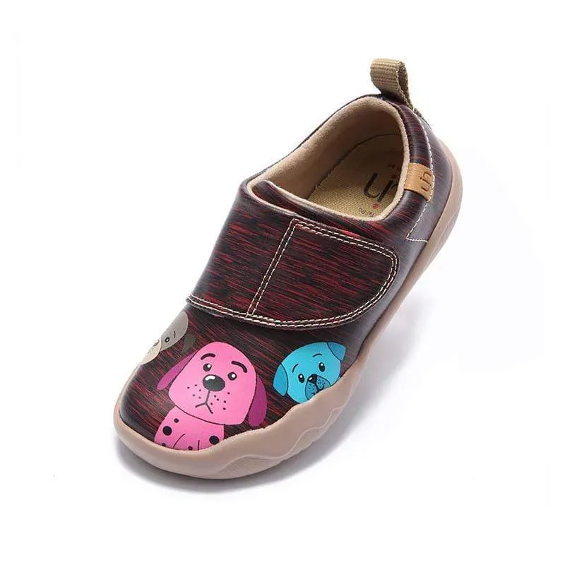 Doggy Cuty Microfiber Leather Shoes Toledo I Kids