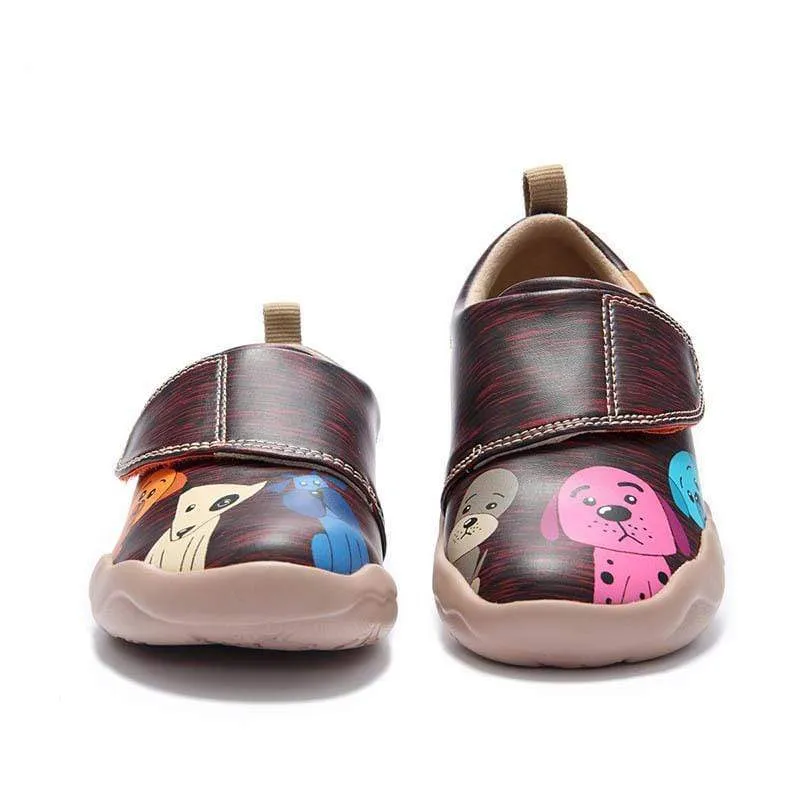 Doggy Cuty Microfiber Leather Shoes Toledo I Kids
