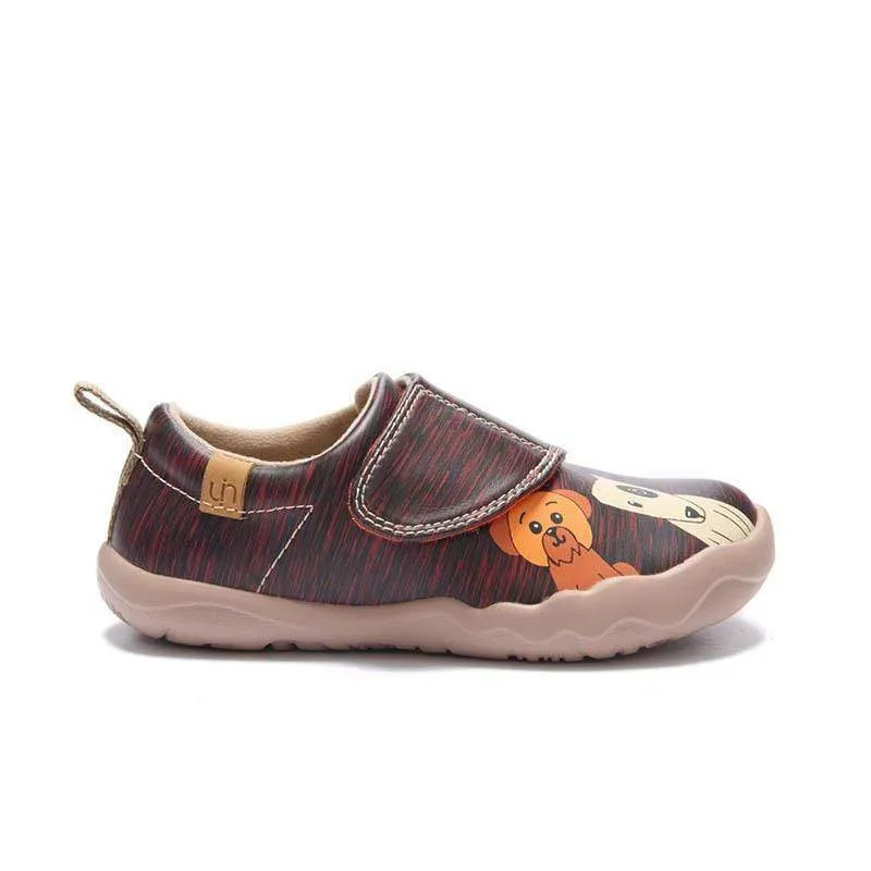 Doggy Cuty Microfiber Leather Shoes Toledo I Kids