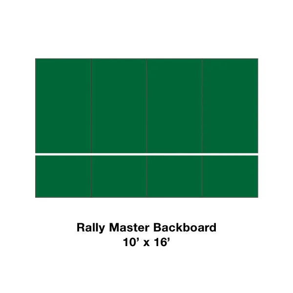 Douglas® Rally Master Backboard, 10′ x 16′