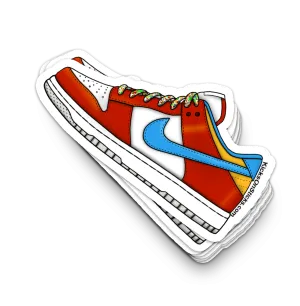 Dunk Low "Fruity Pebbles" Sneaker Sticker