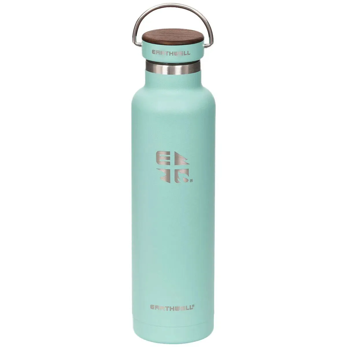 Earthwell Woodie Vacuum Bottle - Walnut Cap - 650ml