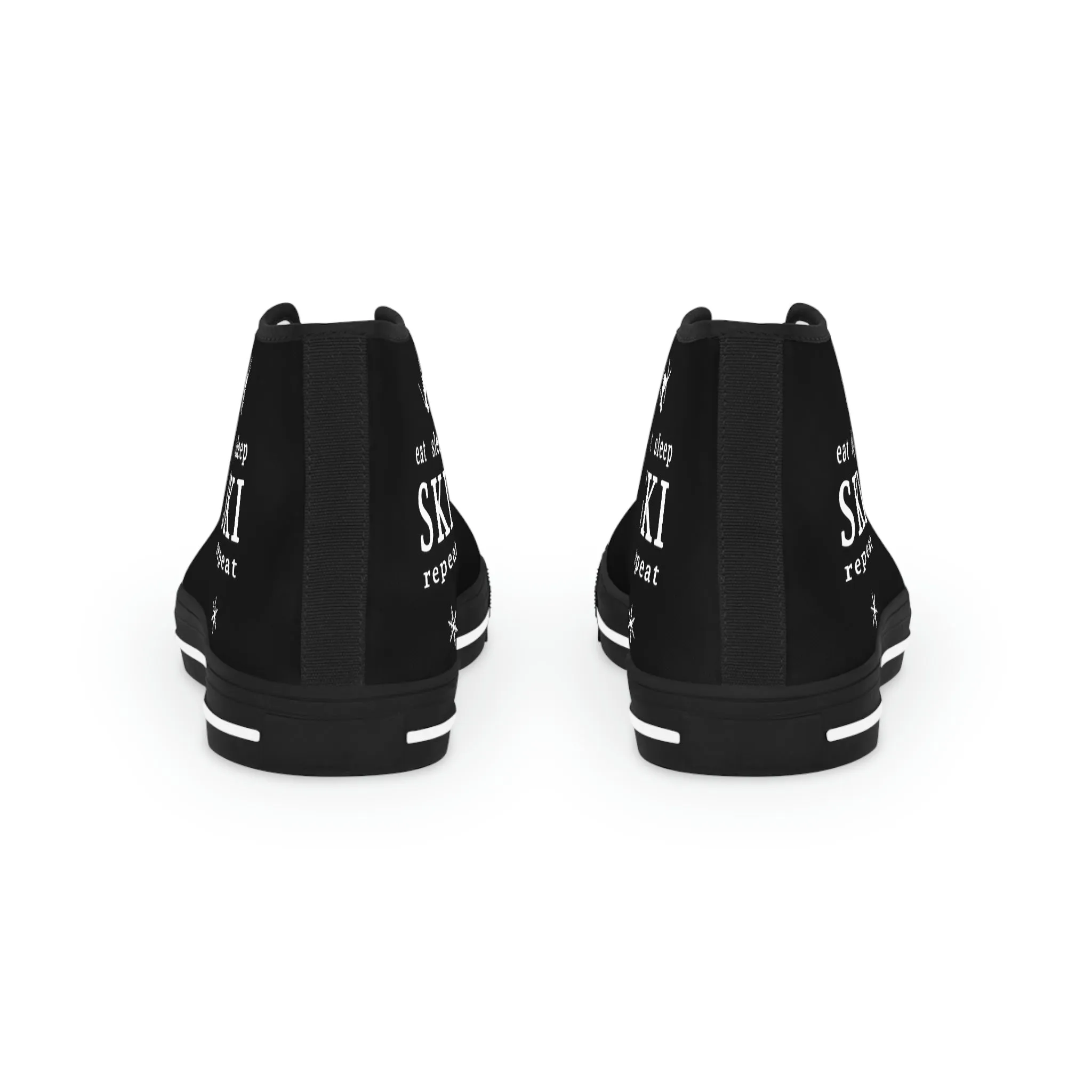 Eat Sleep SKI  - High Top Sneakers