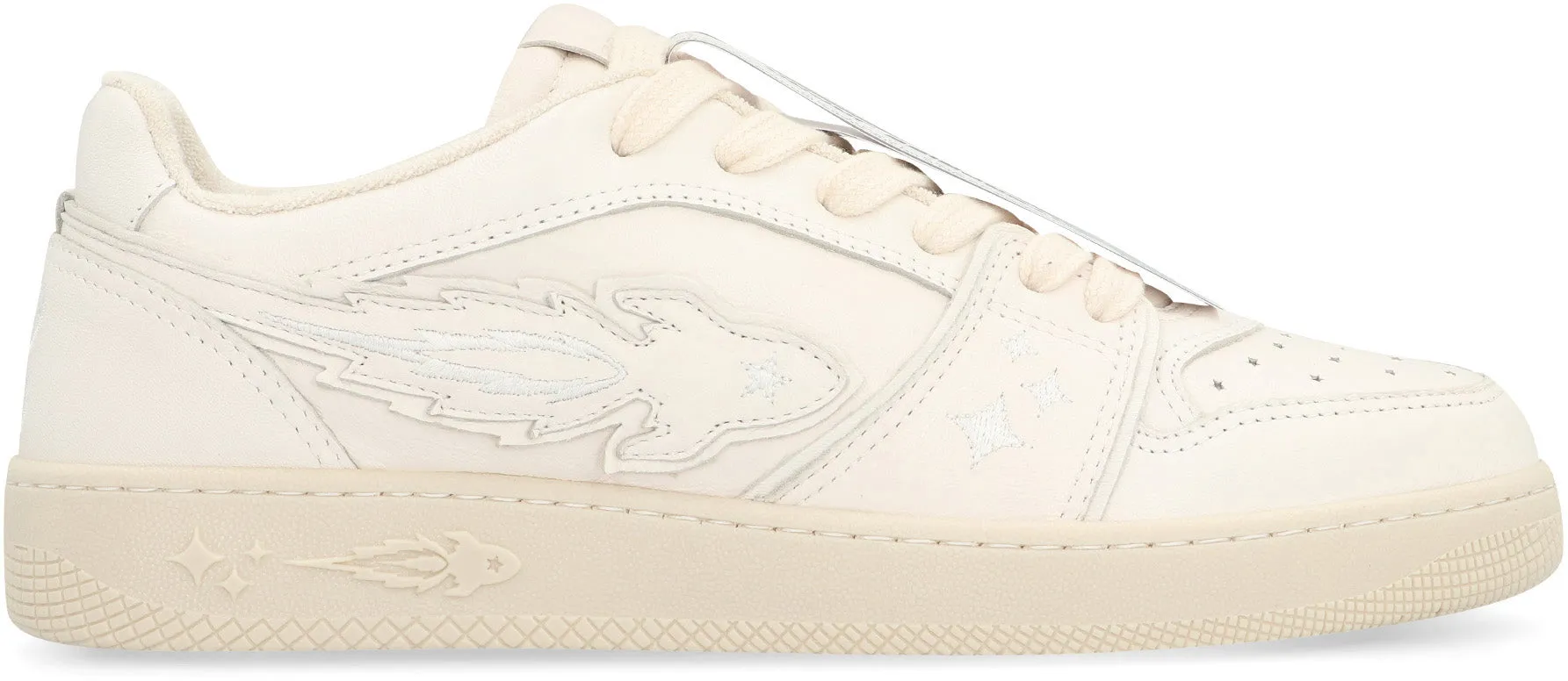 EJ Rocket leather low-top sneakers