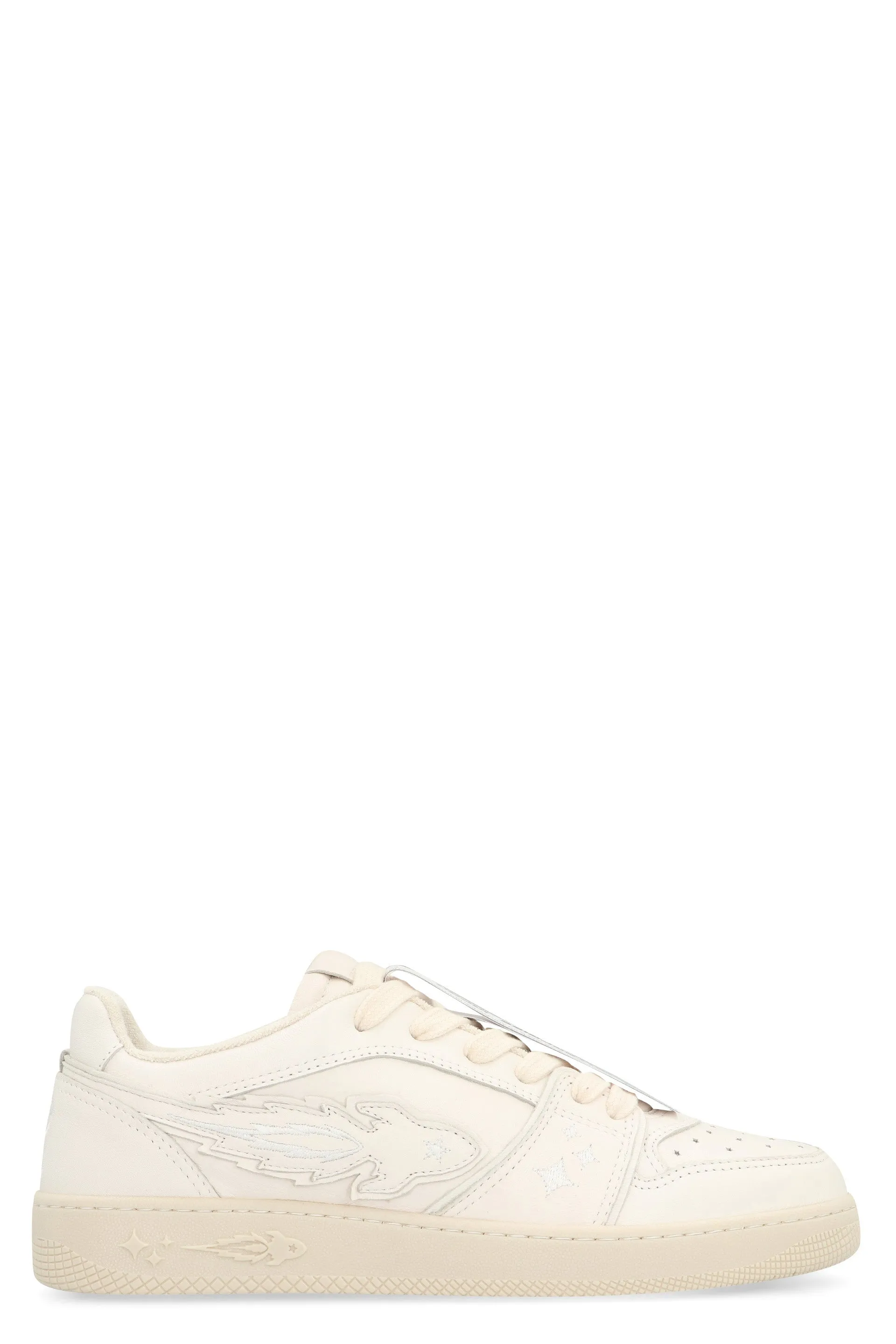 EJ Rocket leather low-top sneakers