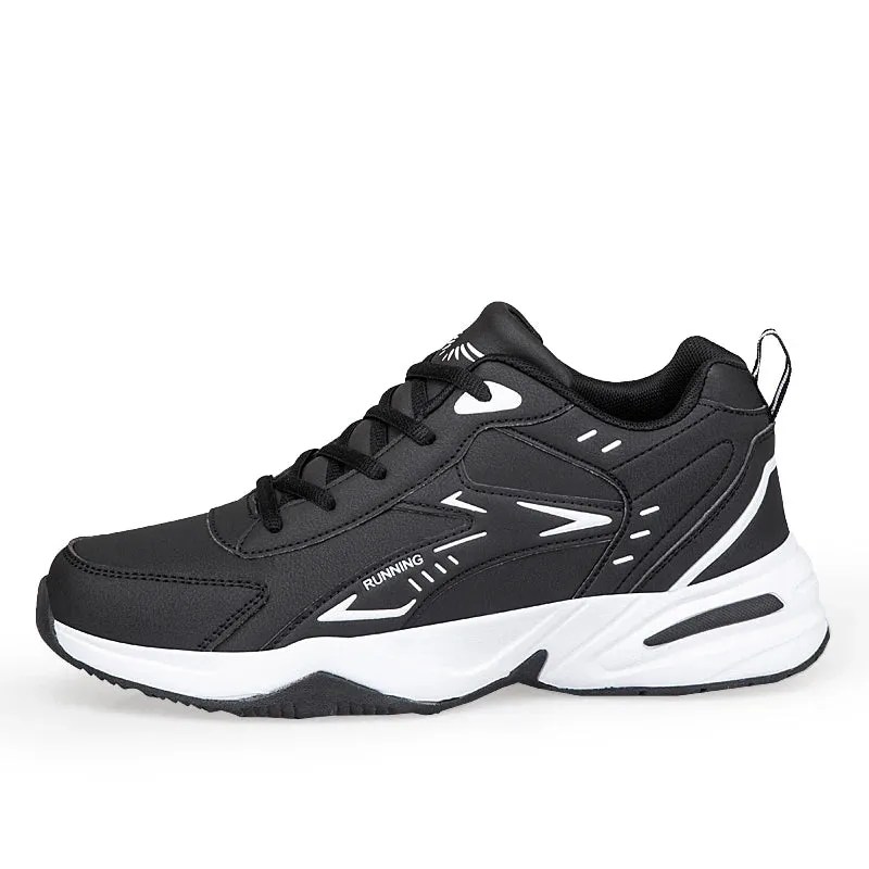 Elite Breathable Leather Mens Sneakers 2024