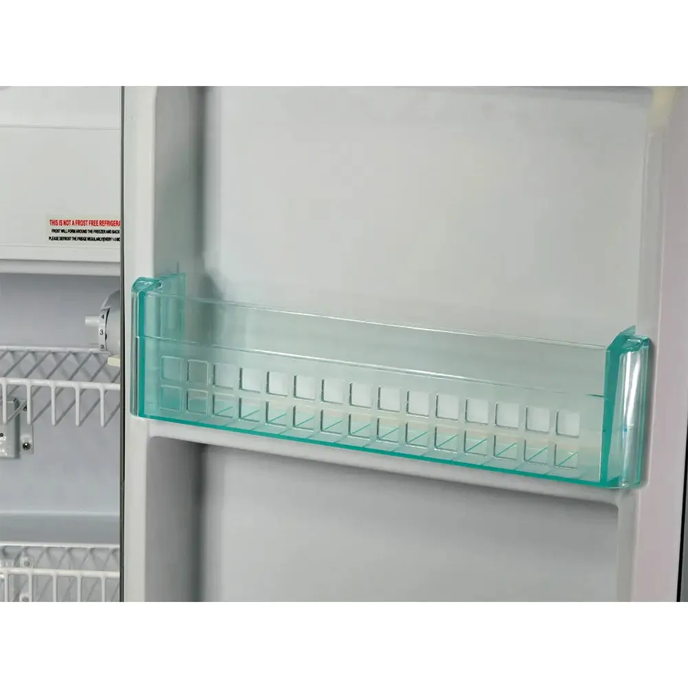 Evakool 95L Platinum Upright Fridge Freezer Black - Assembled in Australia