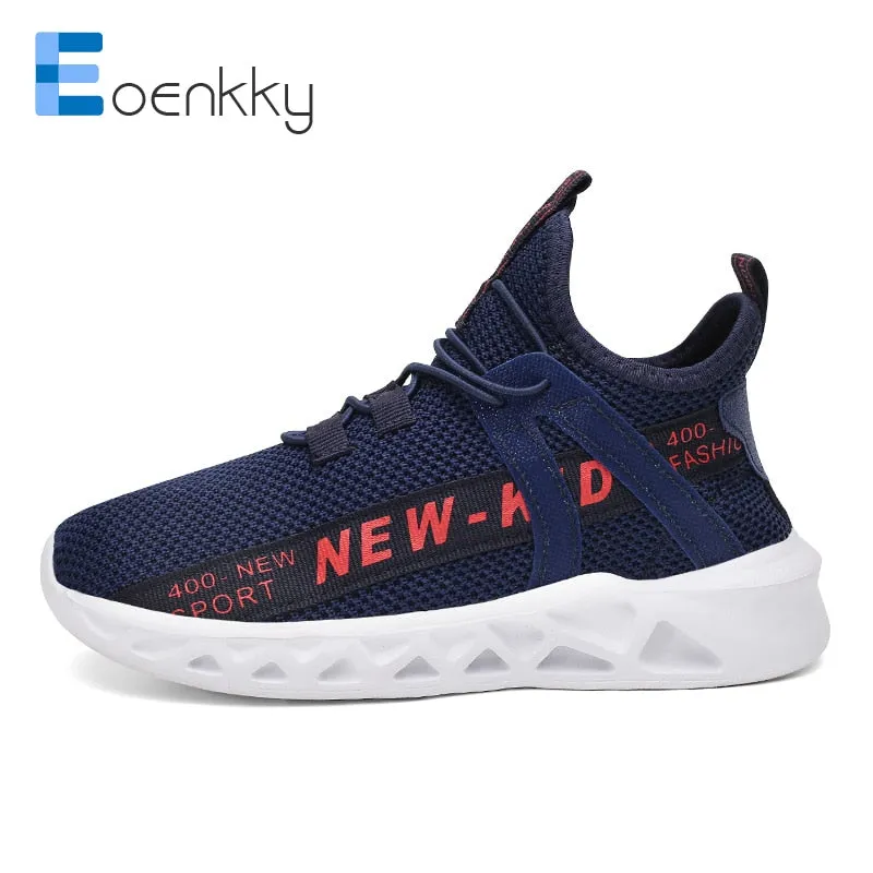 Fashion Running Sport Shoes Children Non-Slip Walking Sneakers