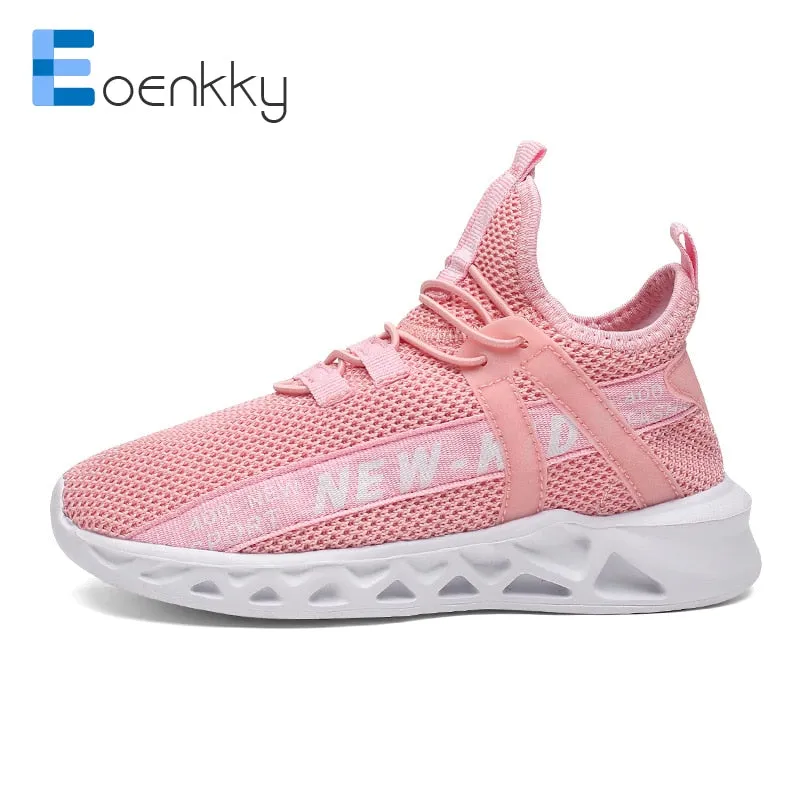 Fashion Running Sport Shoes Children Non-Slip Walking Sneakers