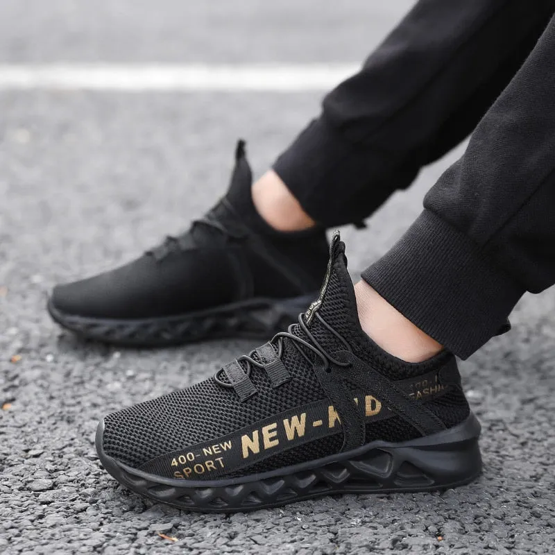 Fashion Running Sport Shoes Children Non-Slip Walking Sneakers