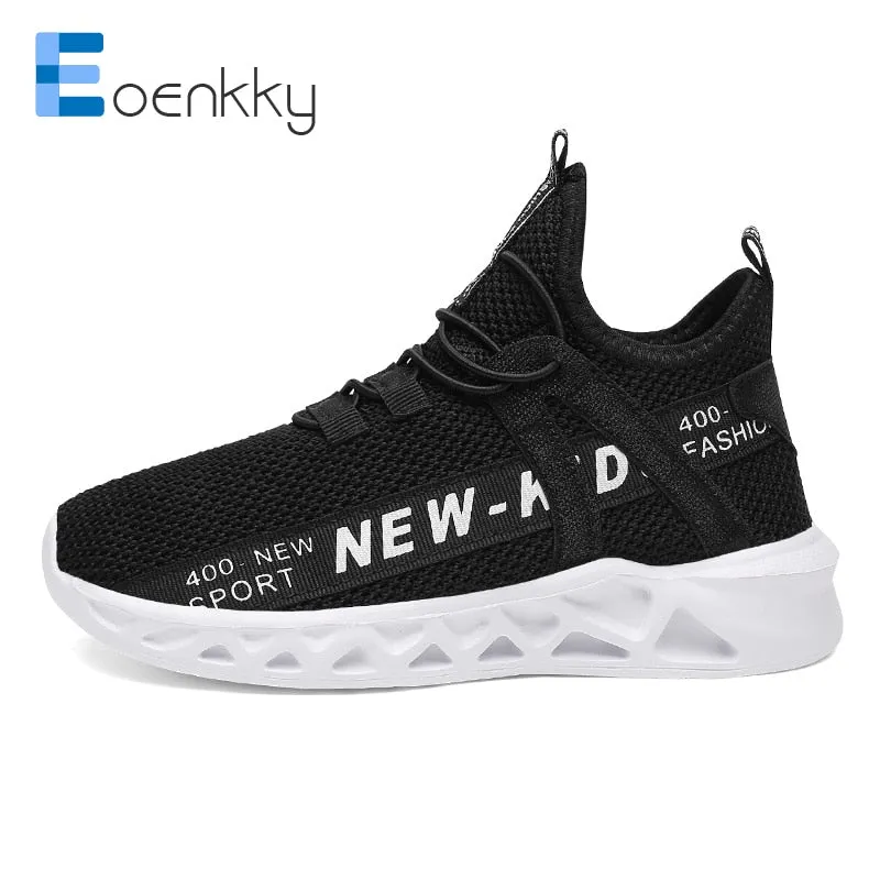 Fashion Running Sport Shoes Children Non-Slip Walking Sneakers
