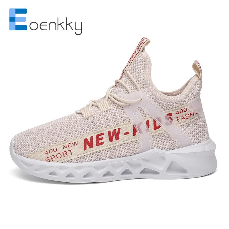 Fashion Running Sport Shoes Children Non-Slip Walking Sneakers