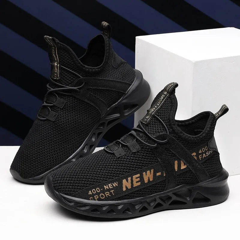 Fashion Running Sport Shoes Children Non-Slip Walking Sneakers