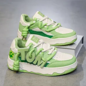 Fashion Sneakers Women Shoes for Men Tennis Retro Y2K Multicolor Street Skateboard Shoes Couples Outdoor Sports Casual Shoes