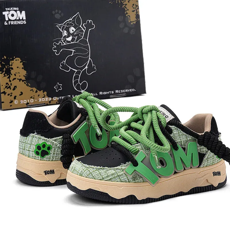 Fashion Sneakers Women Shoes for Men Tennis Retro Y2K Multicolor Street Skateboard Shoes Couples Outdoor Sports Casual Shoes