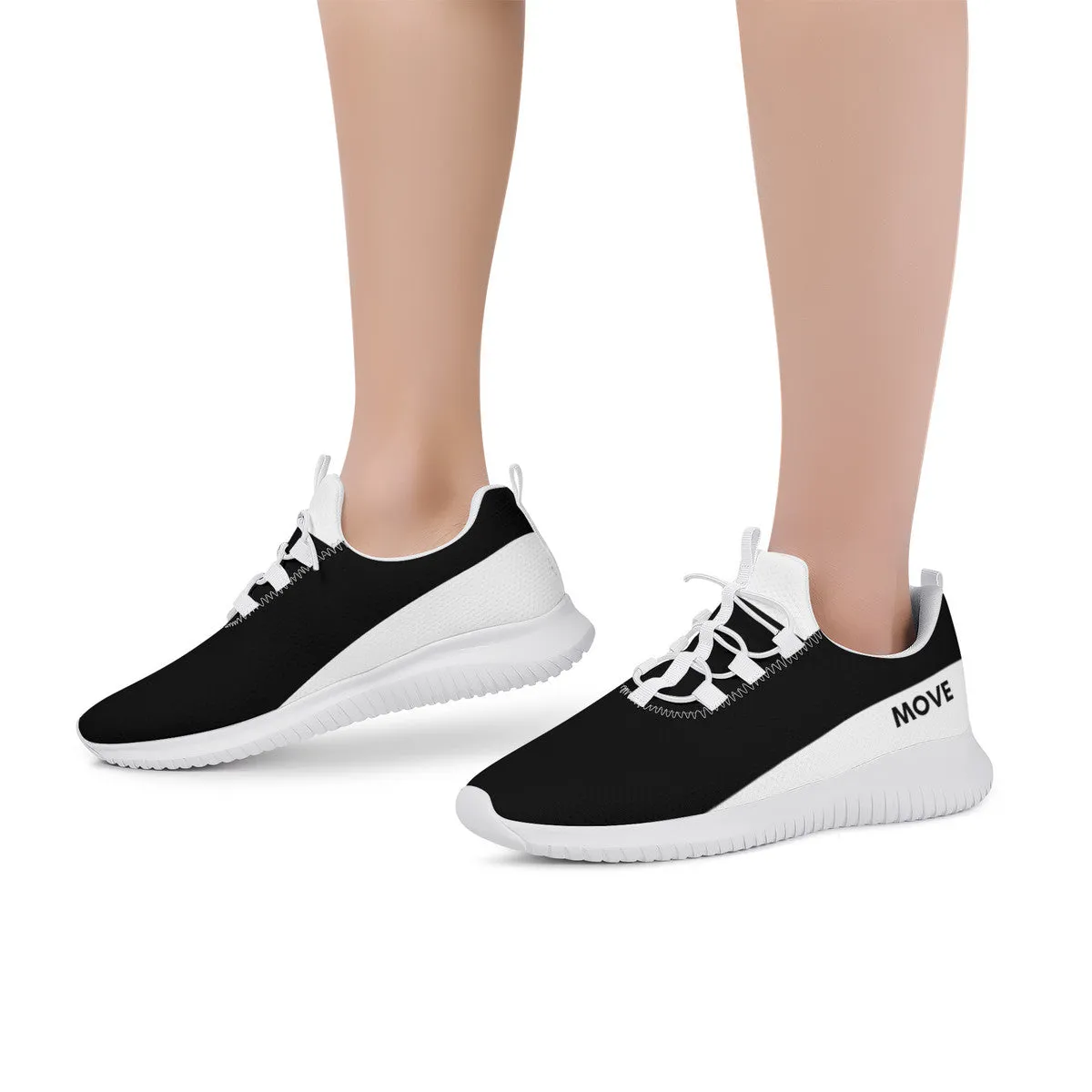 Fitness Sneakers - Move - Black