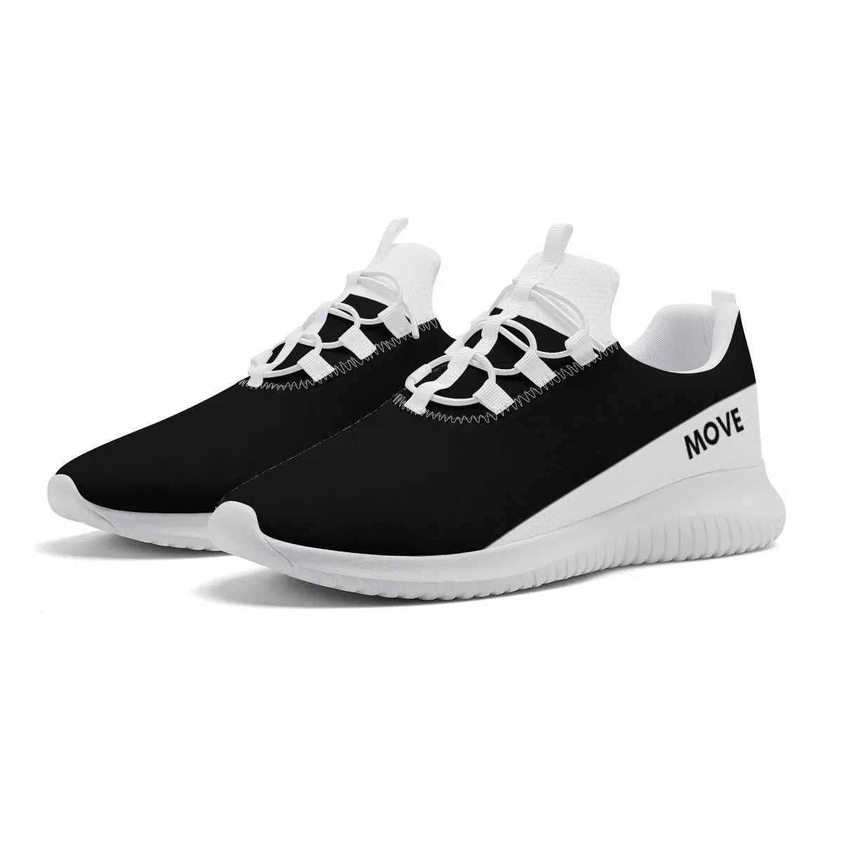 Fitness Sneakers - Move - Black