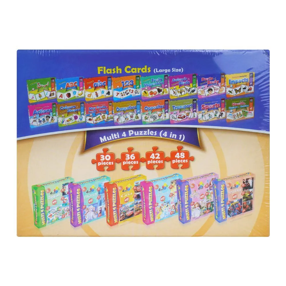 Flash Cards With Pictures Sports, Large 7 X 9.5 Inches, For 3  Years