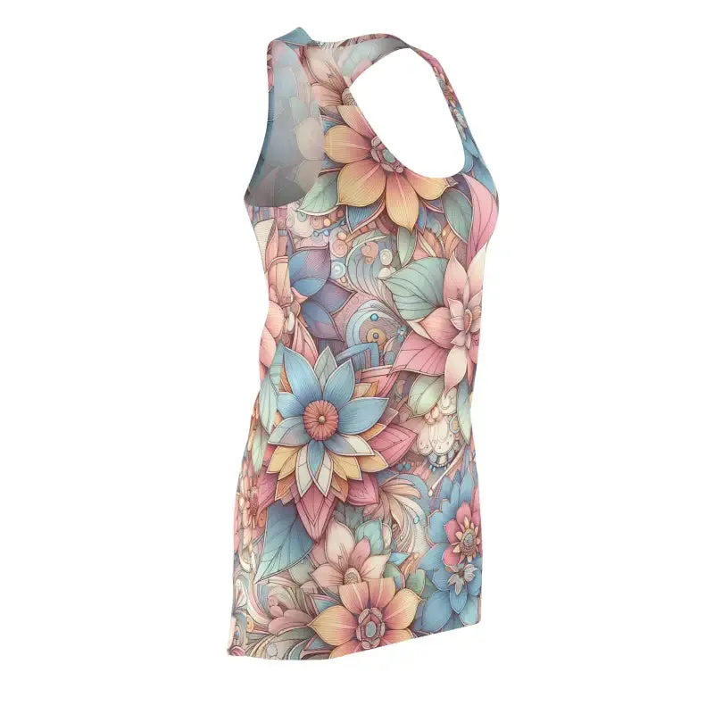 Floral Racerback Dress to Ignite Bold Confidence