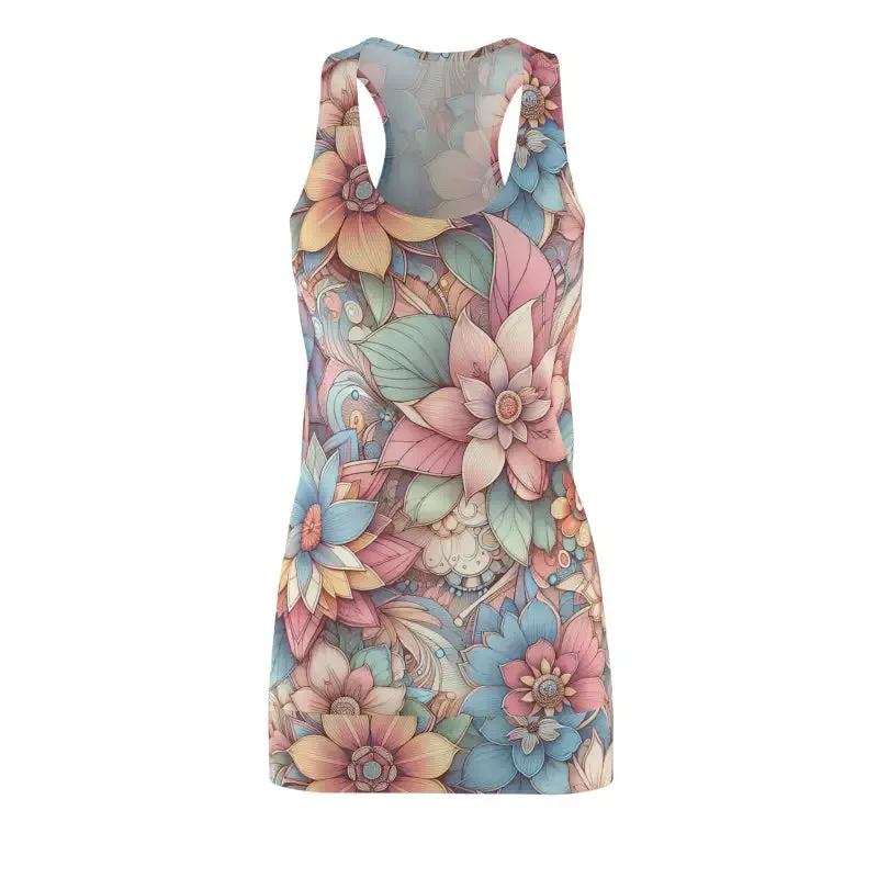 Floral Racerback Dress to Ignite Bold Confidence