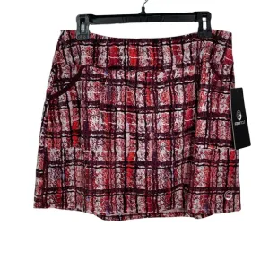 Foray Golf Women's 15.5” Front Pocket Golf Skirt, XLarge, Warm Boucle