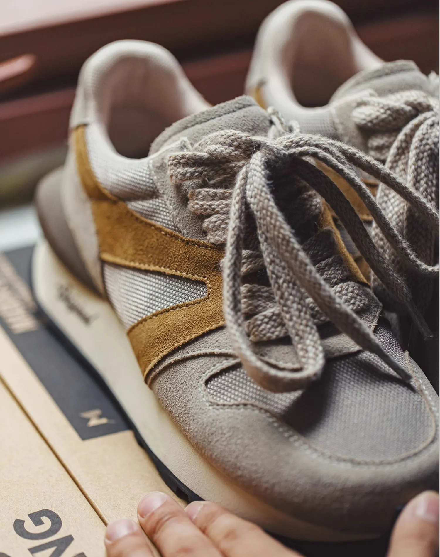 Forrest Gump Jogging Breathable Thick Bottom Waffle Men's Sports Shoes