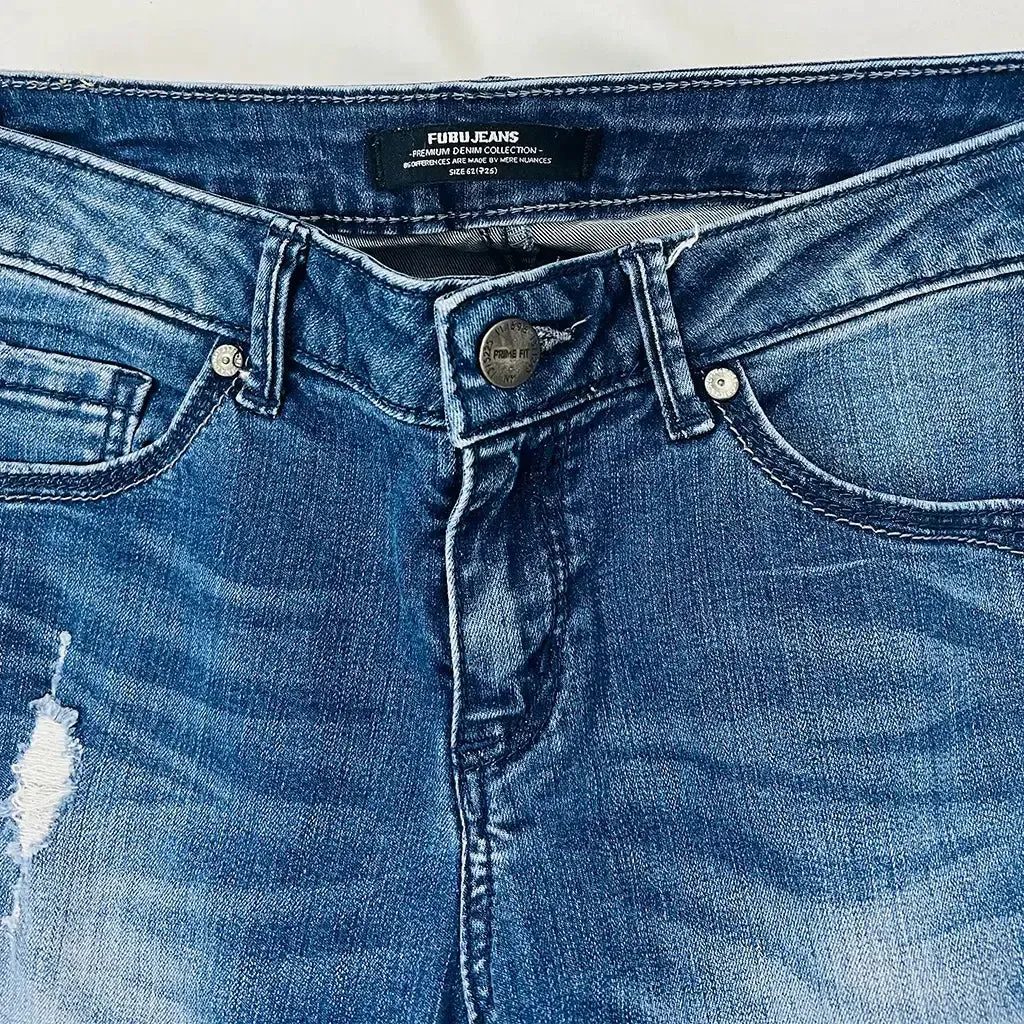 Fubu Women Stretch Jeans XSmall