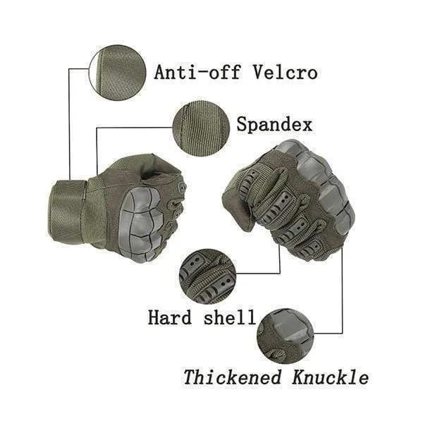 Full Finger Touch Screen Tactical Military Gloves