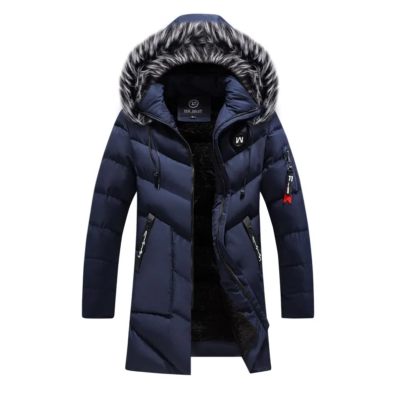 Gavin | Warm Men's Winter Jacket with Faux Fur Collar