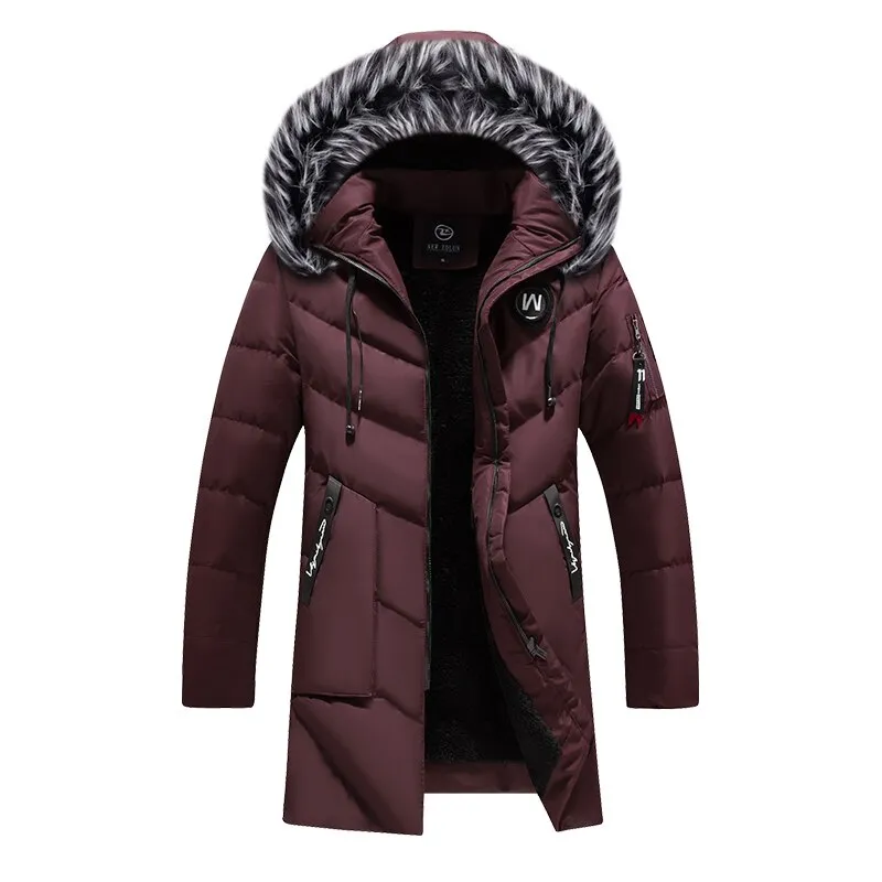 Gavin | Warm Men's Winter Jacket with Faux Fur Collar