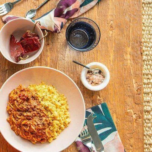 Go Native MRE Spaghetti Bolognese