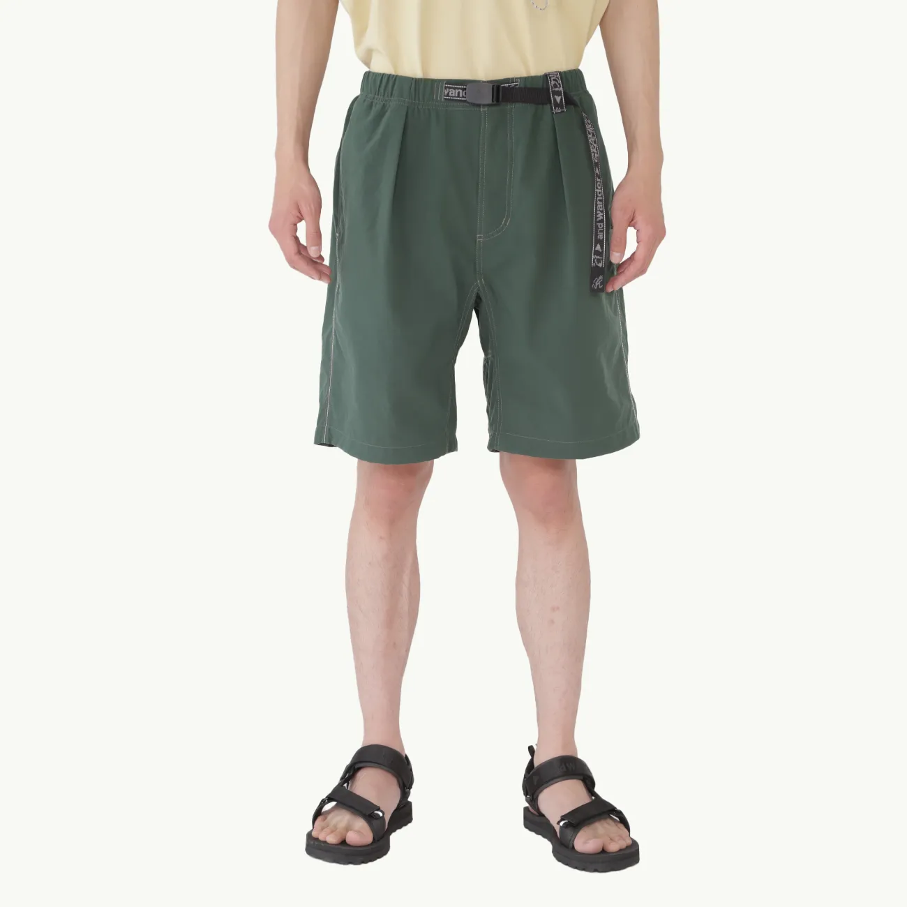Gramicci x And Wander Nylon G-Short - Green