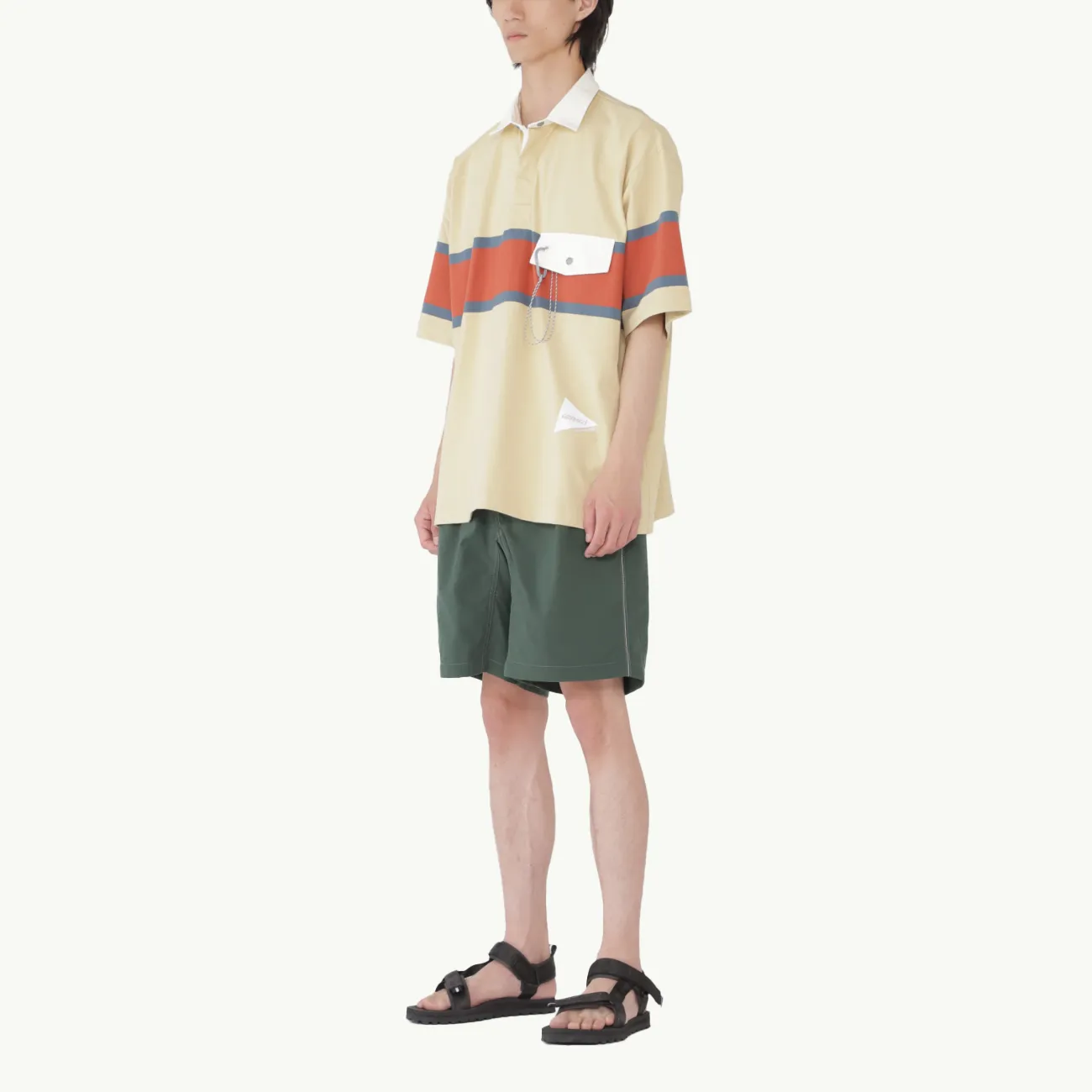 Gramicci x And Wander Nylon G-Short - Green
