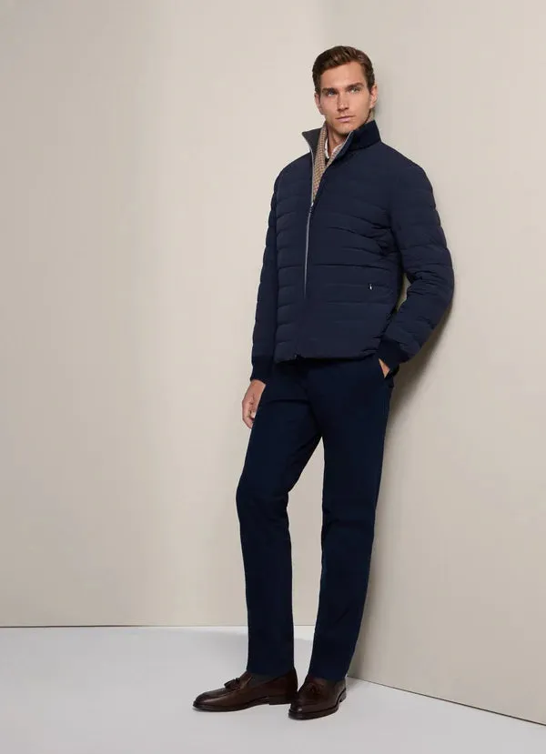 Hackett Mens Reversible jacket - Navy/charcoal