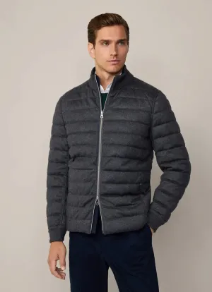 Hackett Mens Reversible jacket - Navy/charcoal