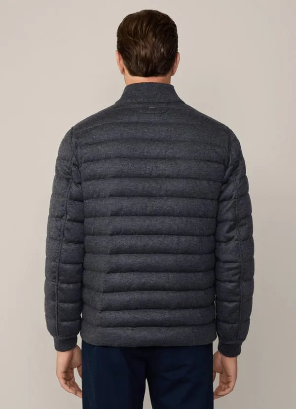 Hackett Mens Reversible jacket - Navy/charcoal