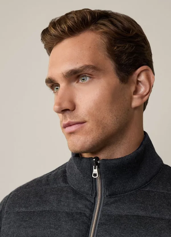 Hackett Mens Reversible jacket - Navy/charcoal