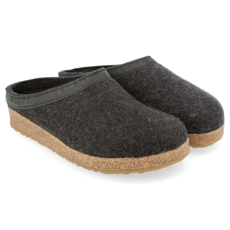 Haflinger GZL Clog in Charcoal