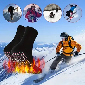 Heated Ski Socks - Rechargeable Thermal Winter Sports Socks