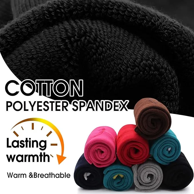 Heated Socks Women Electric Battery Socks Thermal Insulated Socks for Arthritis, Winter Thick Warm Cotton Sox Heating Foot Warmer, Unisex & USA 6-13 Size