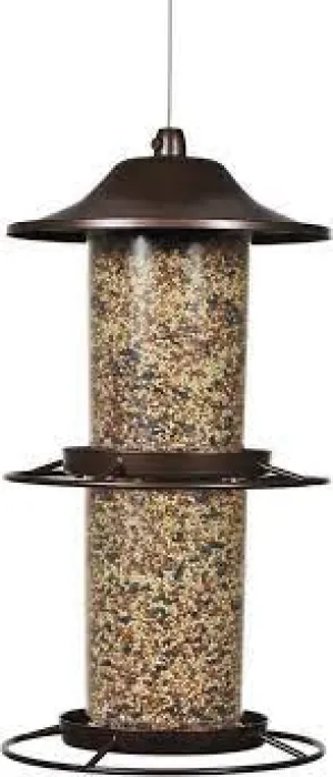 HG850360D Bird Feeder Double Panorama Brown