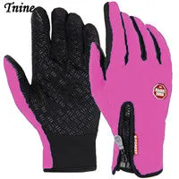 High Quality Unisex Fleece Windproof Winter Gloves