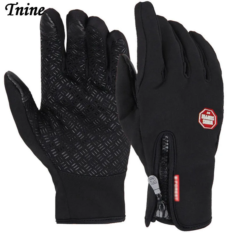 High Quality Unisex Fleece Windproof Winter Gloves