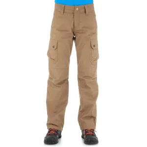 Hike 500 Boys' Hiking Warm Trousers - Brown