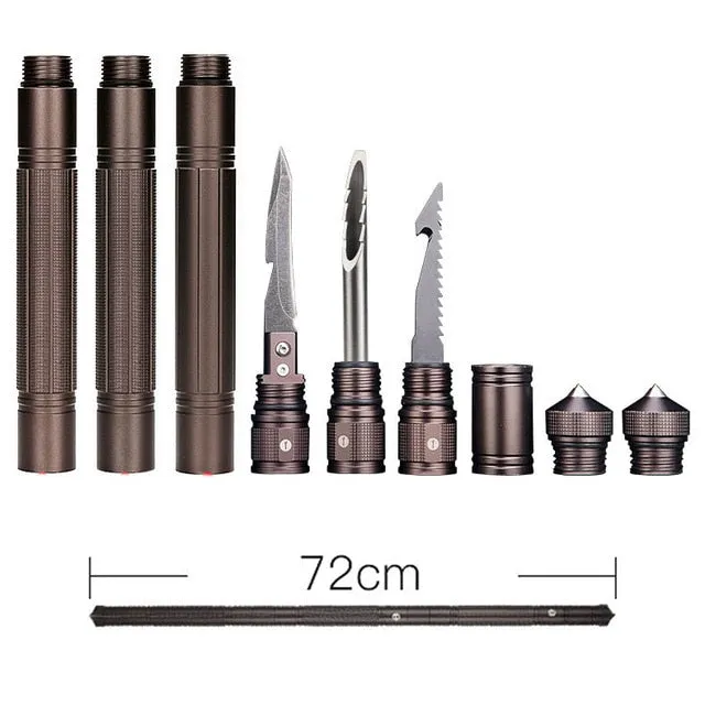 Hiking Staff Multifunctional Emergency Tool