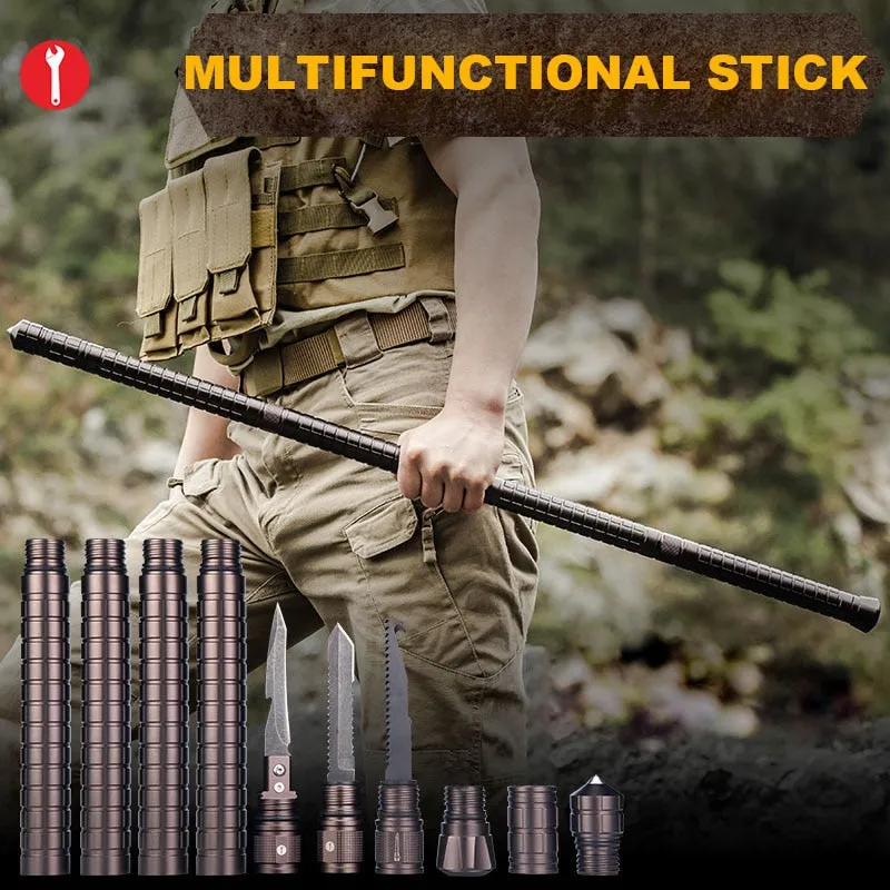 Hiking Staff Multifunctional Emergency Tool