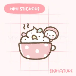 Hot Drinks Planner Sticker