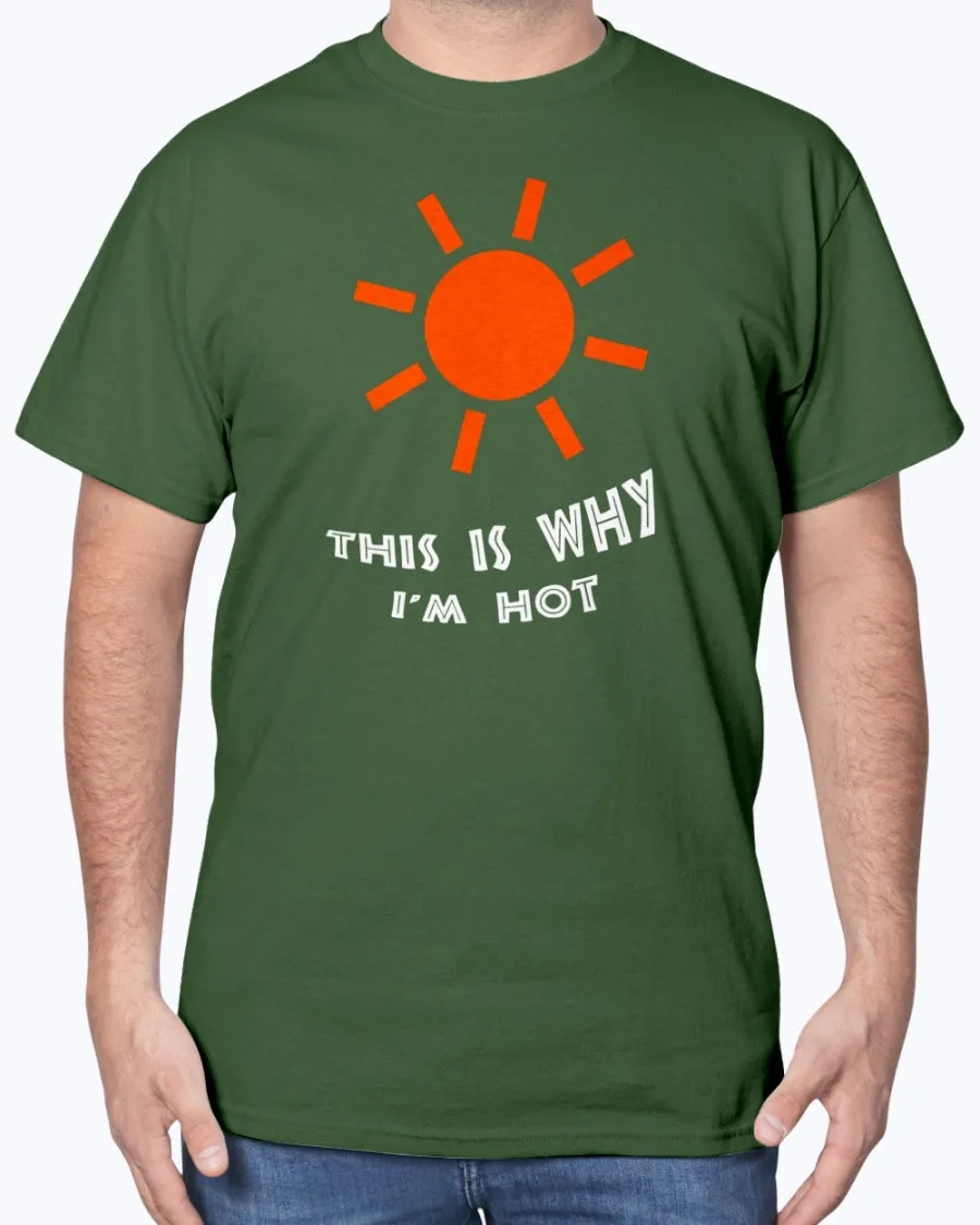 Hot Sun Body - Heavy Cotton T-Shirt (Mens)