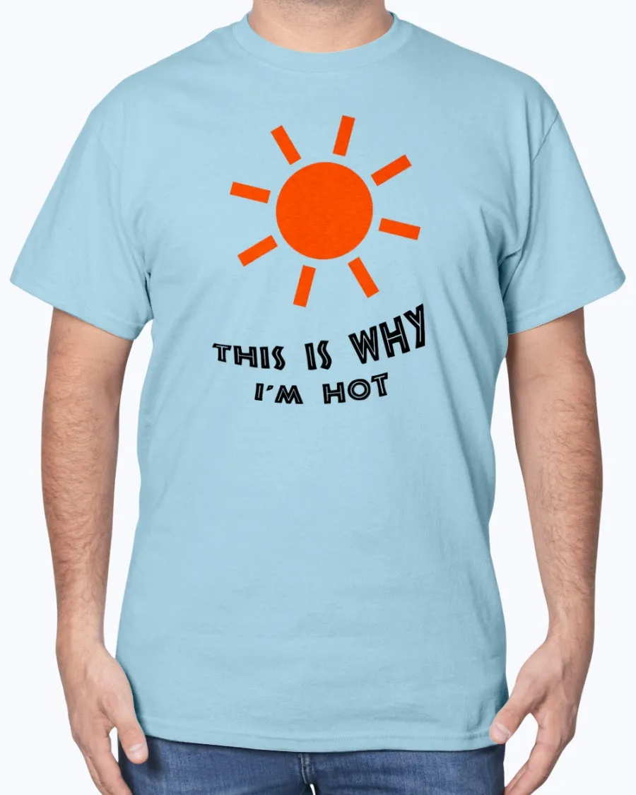 Hot Sun Body - Heavy Cotton T-Shirt (Mens)