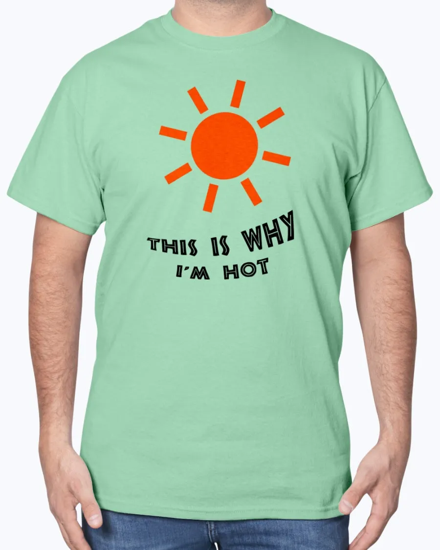 Hot Sun Body - Heavy Cotton T-Shirt (Mens)